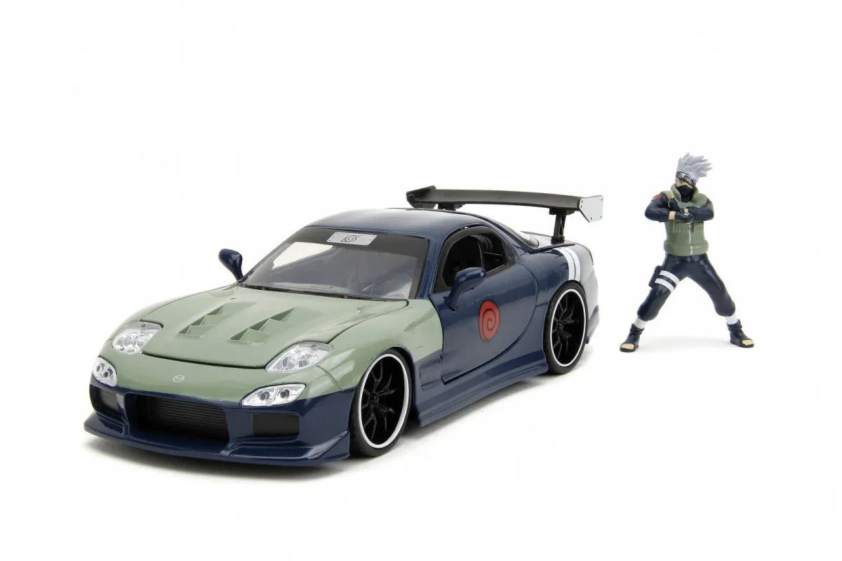 Pojazd z figurką Naruto 93 Mazda RX-7 1/24 - zabawki-dla-dziewczynki