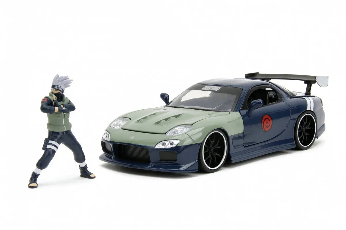 Pojazd z figurką Naruto 93 Mazda RX-7 1/24 - zabawki-dla-dziewczynki