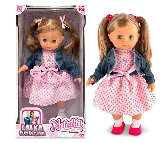 Lalka Natalia mówi po polsku 39 cm - zabawki-dla-dziewczynki