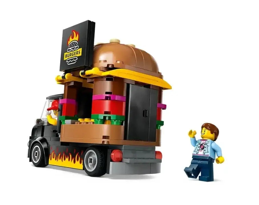 LEGO City 60404 pojazd z burgerami do kolekcji - zabawki-dla-dziewczynki