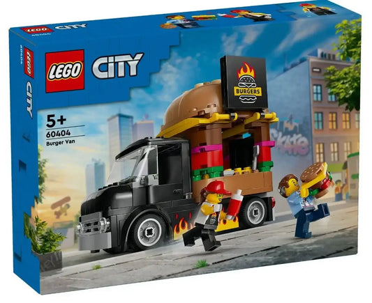 LEGO City 60404 ciężarówka z burgerami dla dzieci - zabawki-dla-dziewczynki