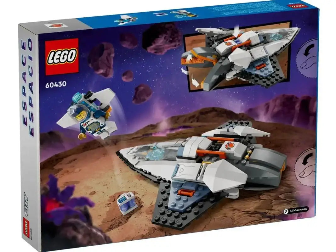 LEGO Klocki 60430 City statek kosmiczny do budowy - zabawki-dla-dziewczynki