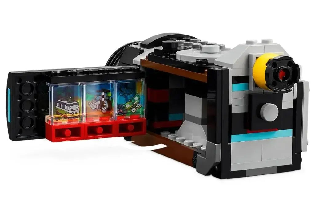 Kolorowy aparat z klocków LEGO, kreatywna zabawka dla dzieci, rozwija wyobraźnię  - zabawki-dla-dziewczynki