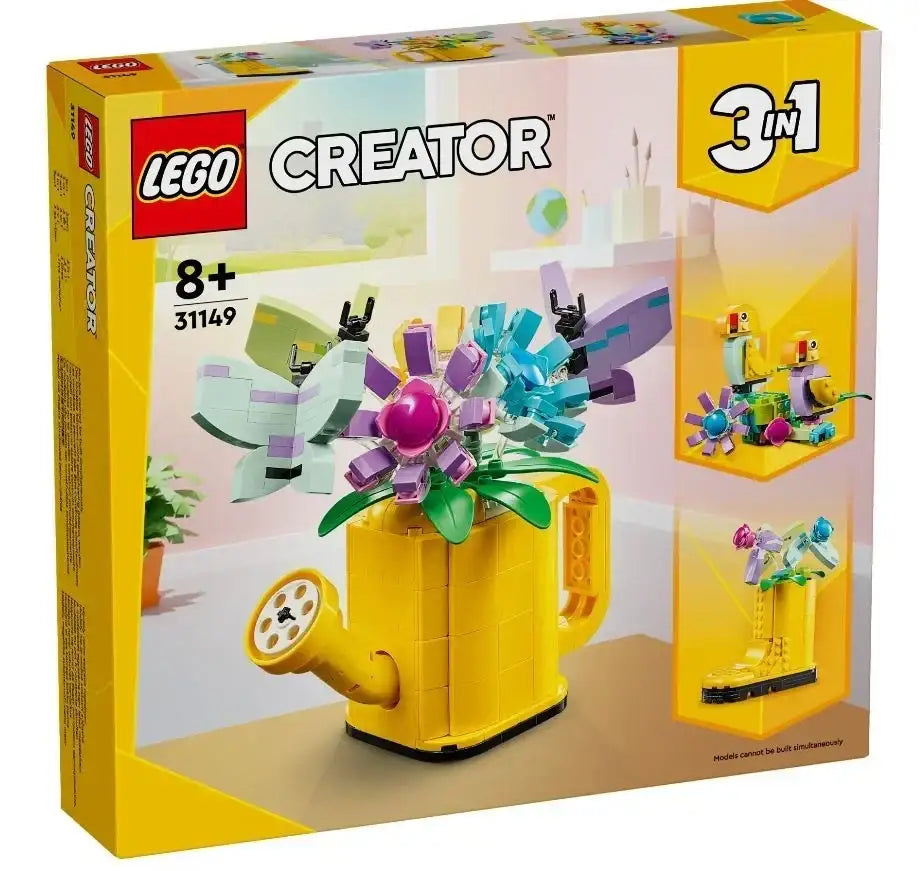 LEGO Creator 31149 Kwiaty w konewce - zabawki-dla-dziewczynki