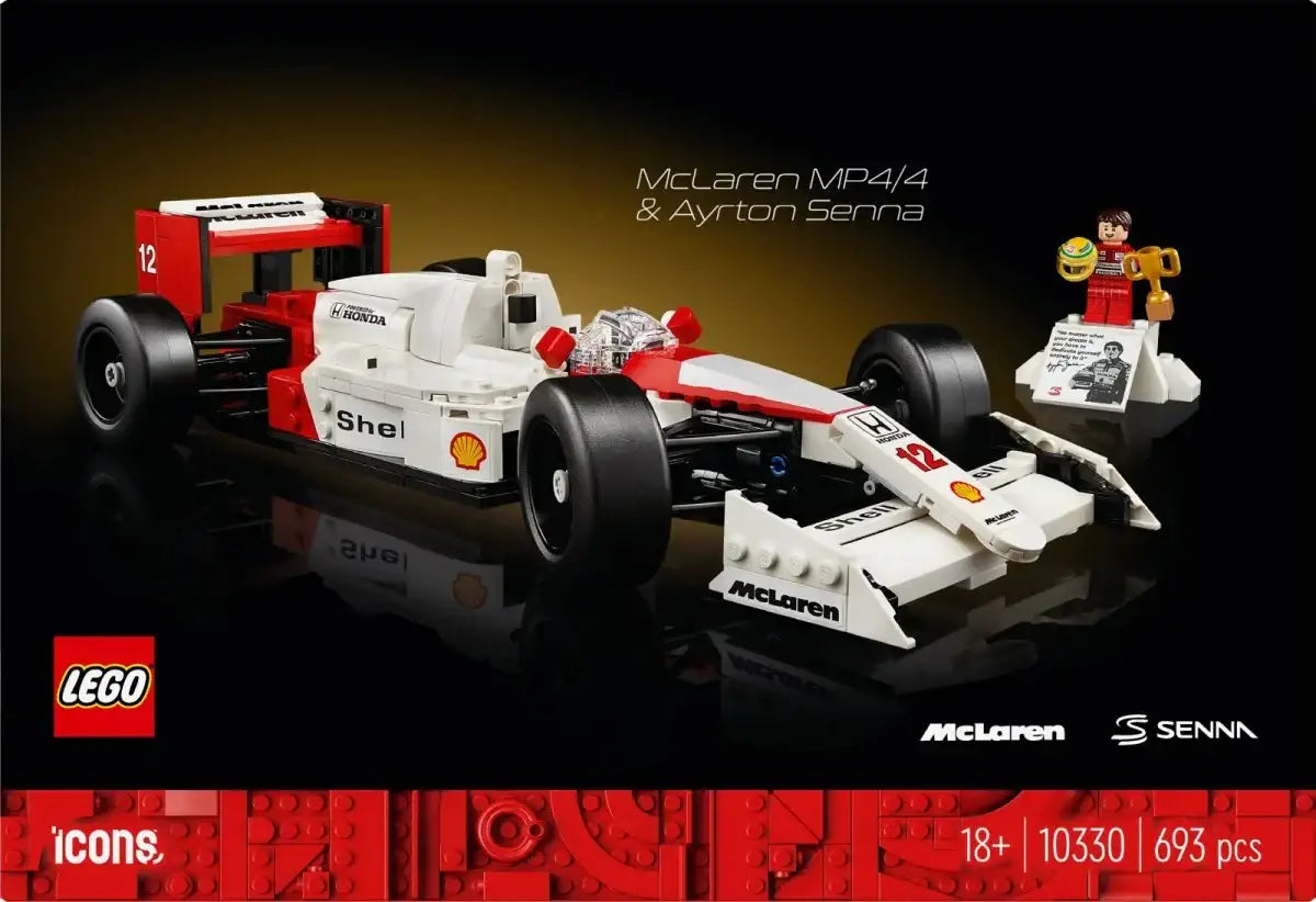 Zestaw LEGO McLaren MP4/4 z figurką kierowcy, zabawka kreatywna dla dzieci i młodzieży - zabawki-dla-dziewczynki