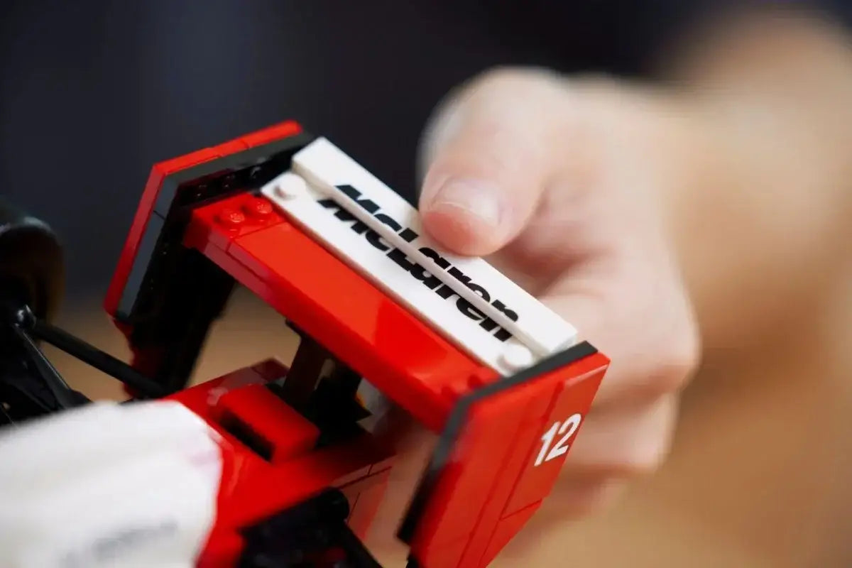 Klocki LEGO wyścigowy samochód McLaren, zabawka dla dzieci, kreatywne zabawki rozwojowe - zabawki-dla-dziewczynki