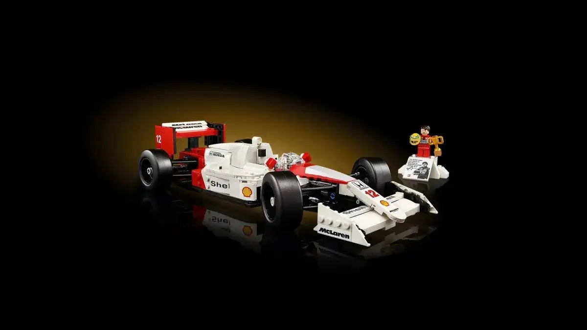 Zabawka wyścigowy samochód LEGO McLaren z figurką, prezent dla dzieci - zabawki-dla-dziewczynki