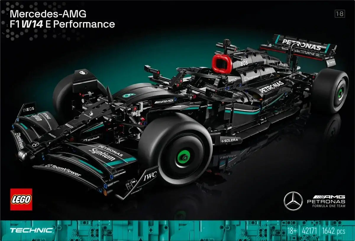 LEGO Technic 42171 F1 W14 E Performance klocki - zabawki-dla-dziewczynki