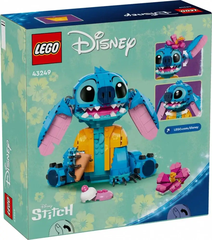 LEGO Disney Stitch 43249 z ruchomymi uszami i lodowym rożkiem - zabawki-dla-dziewczynki
