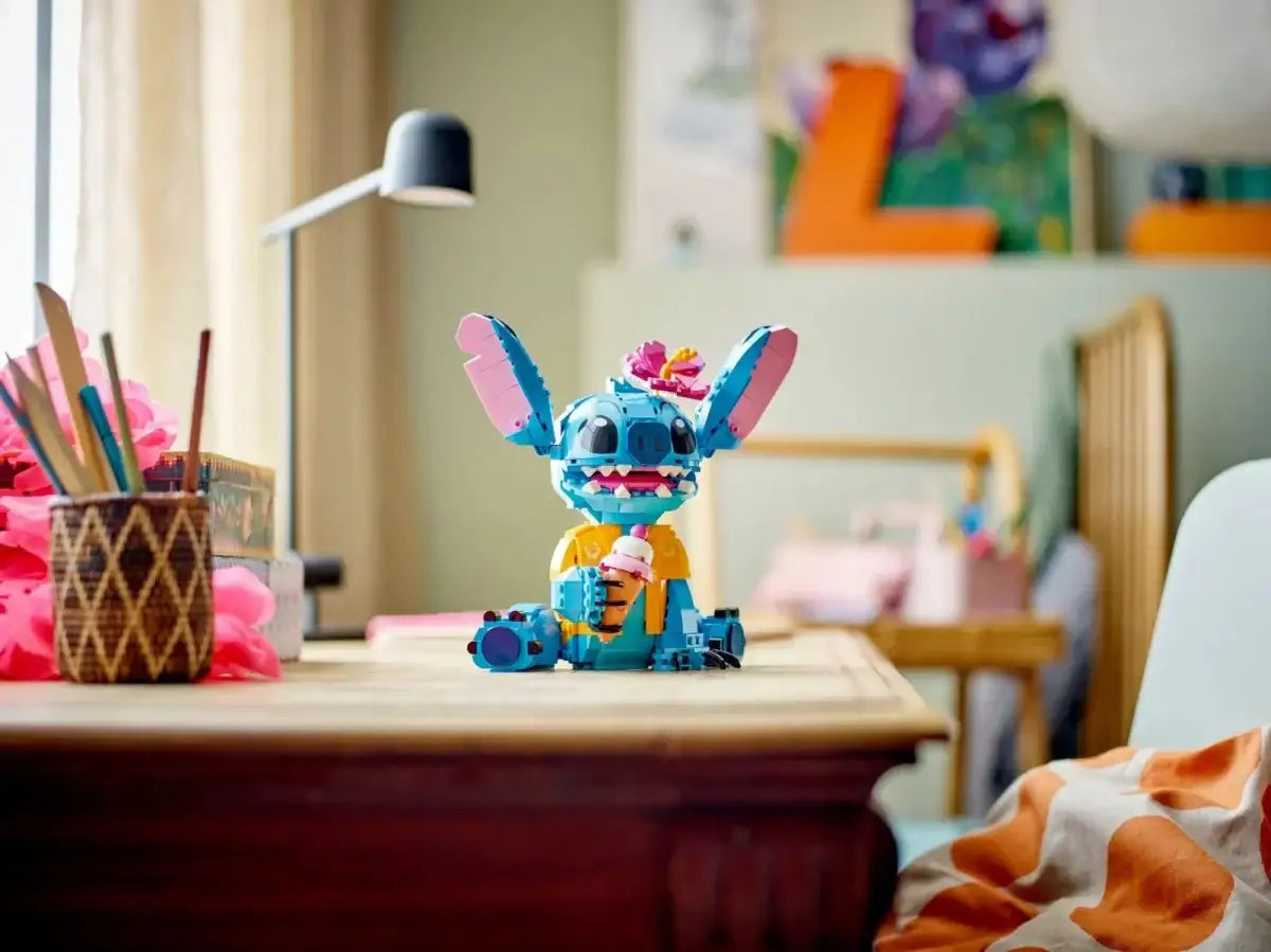 Zestaw LEGO Disney Stitch 43249 z ruchomą głową i uszami - zabawki-dla-dziewczynki