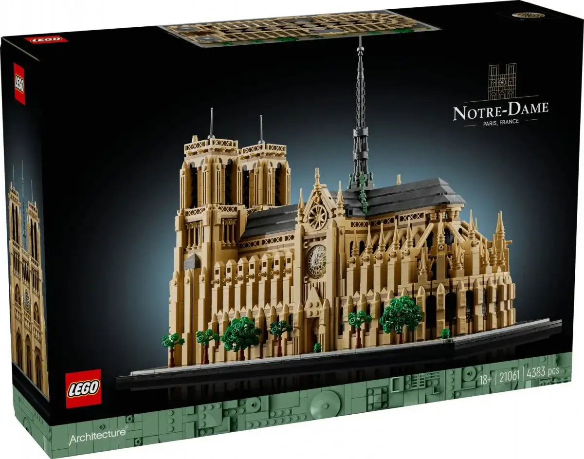 LEGO Architecture 21061 Notre-Dame w Paryżu zestaw klocków - zabawki-dla-dziewczynki