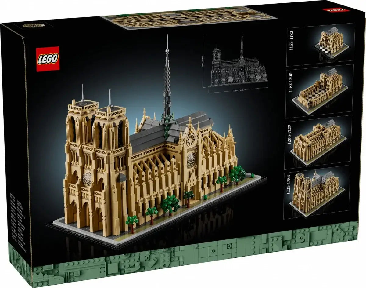 LEGO Klocki 21061 Notre-Dame kreatywny zestaw do budowy - zabawki-dla-dziewczynki