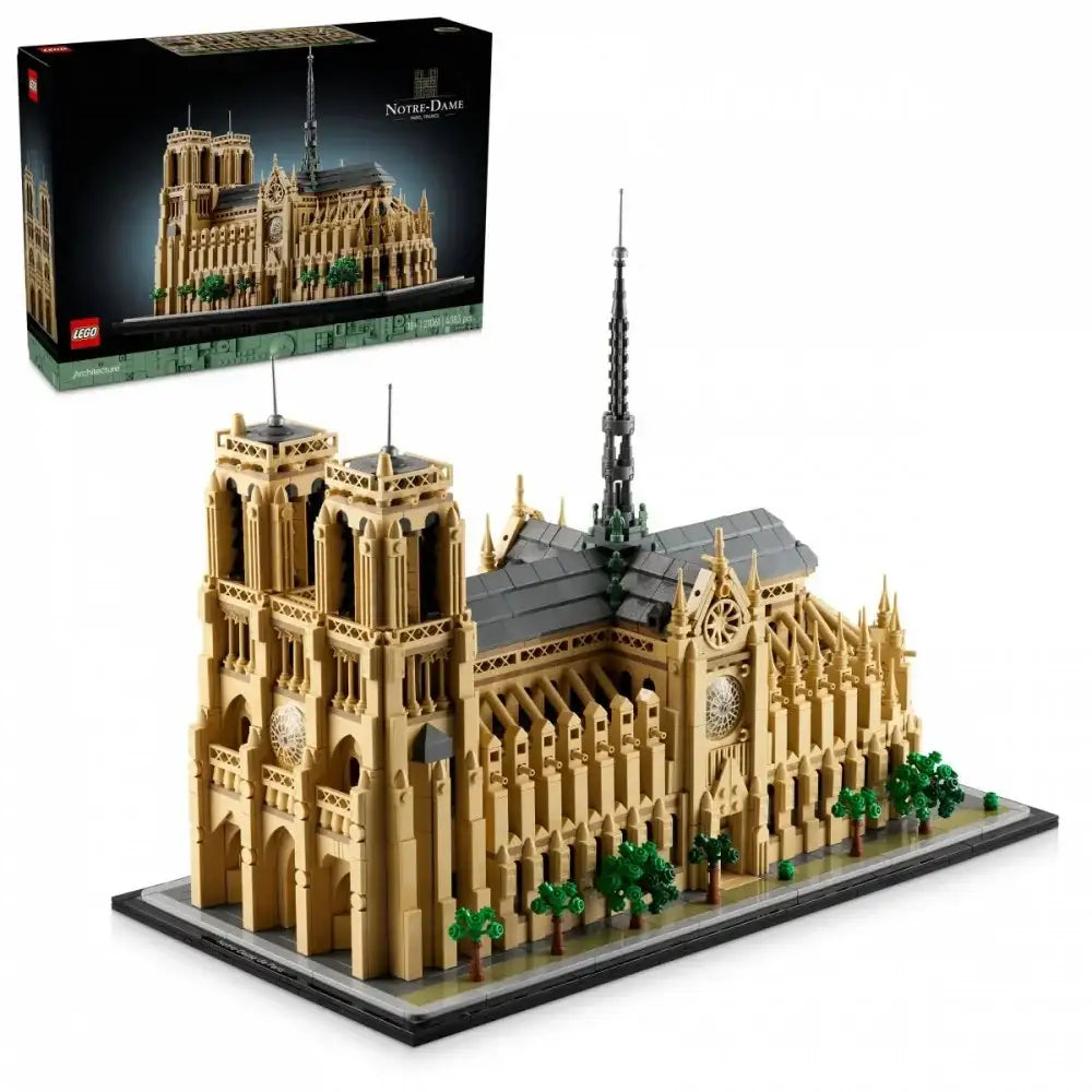 LEGO Architecture 21061 Notre-Dame w Paryżu edukacyjny model - zabawki-dla-dziewczynki