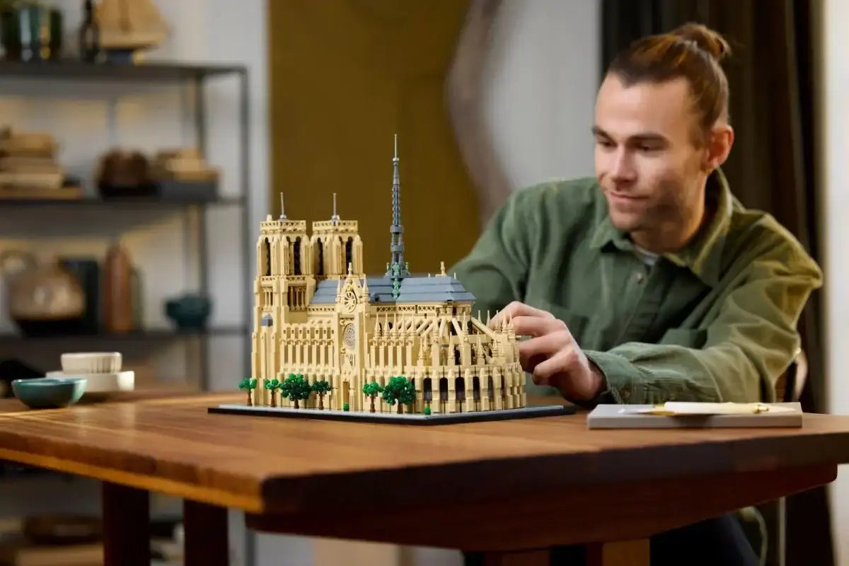 LEGO Architecture 21061 Notre-Dame model klocków dla dzieci - zabawki-dla-dziewczynki
