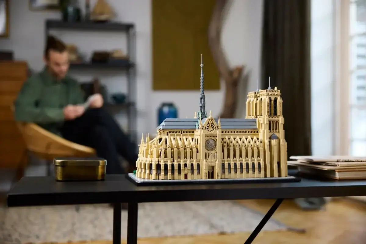 LEGO Klocki 21061 Notre-Dame w Paryżu kreatywna zabawka - zabawki-dla-dziewczynki