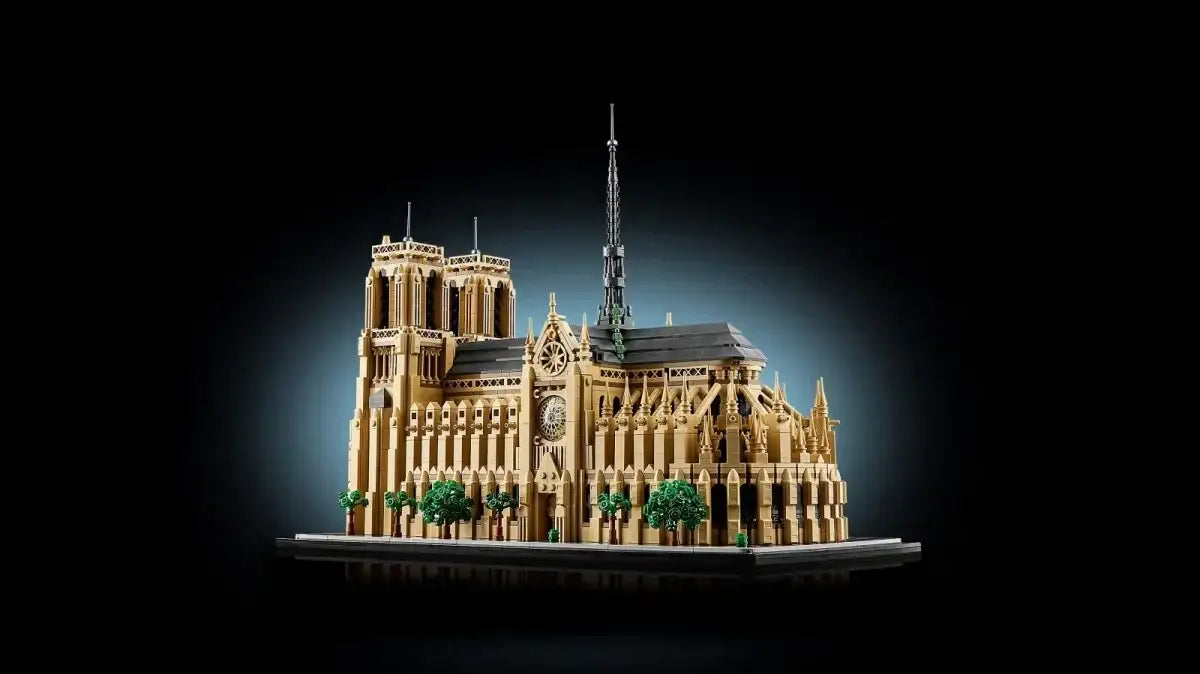 LEGO Klocki 21061 Notre-Dame w Paryżu miniaturowa katedra - zabawki-dla-dziewczynki