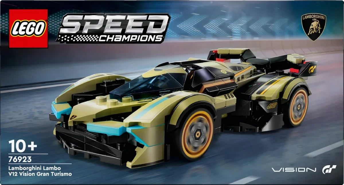 Klocki Speed Champions 76923 Luksusowe Lamborghini Lambo V12 Vision GT - zabawki-dla-dziewczynki