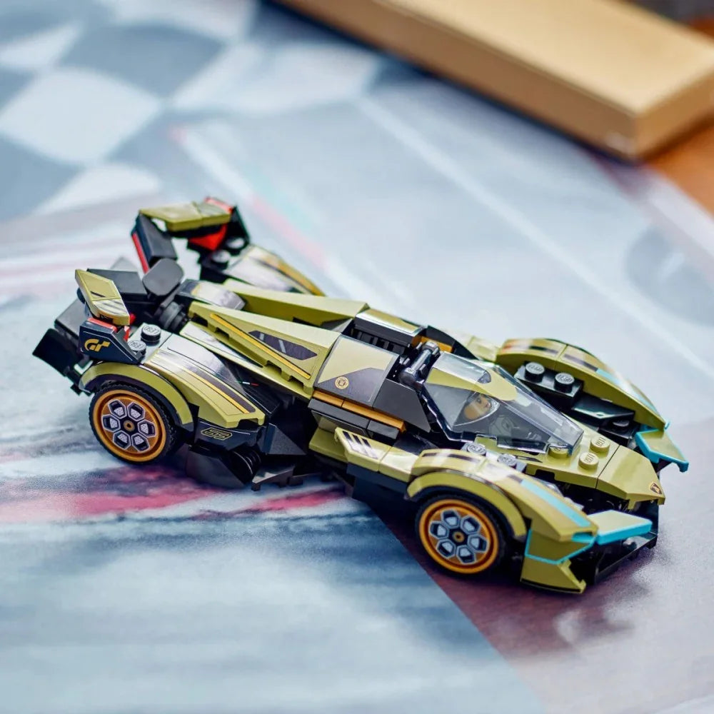 Klocki Speed Champions 76923 Luksusowe Lamborghini Lambo V12 Vision GT - zabawki-dla-dziewczynki