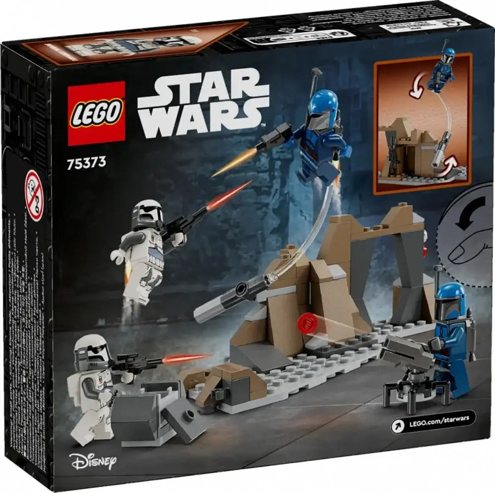 Zestaw bitewny LEGO Star Wars Zasadzka na Mandalorze - zabawki-dla-dziewczynki