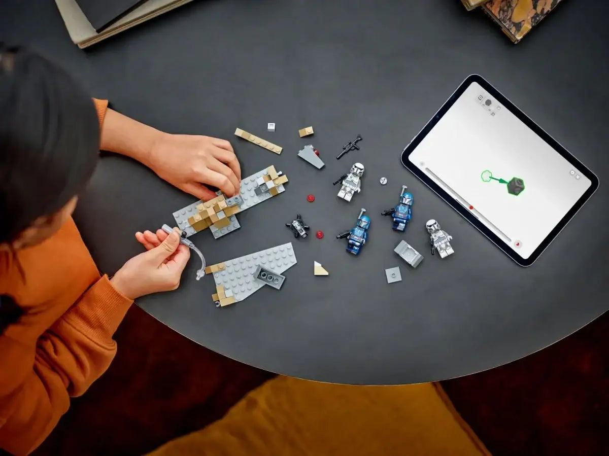 Detale konstrukcji zestawu LEGO Star Wars Mandalorianie - zabawki-dla-dziewczynki
