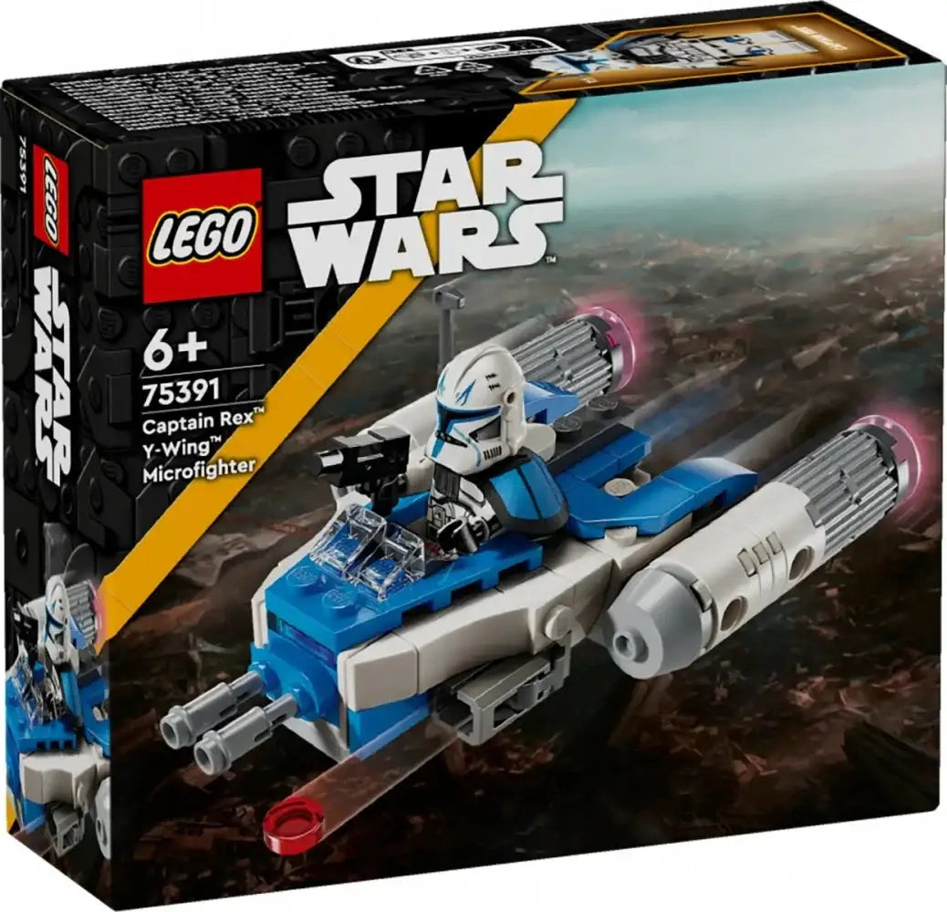 LEGO Star Wars 75391 Mikromyśliwiec Y-Wing kapitana Rexa - zabawki-dla-dziewczynki