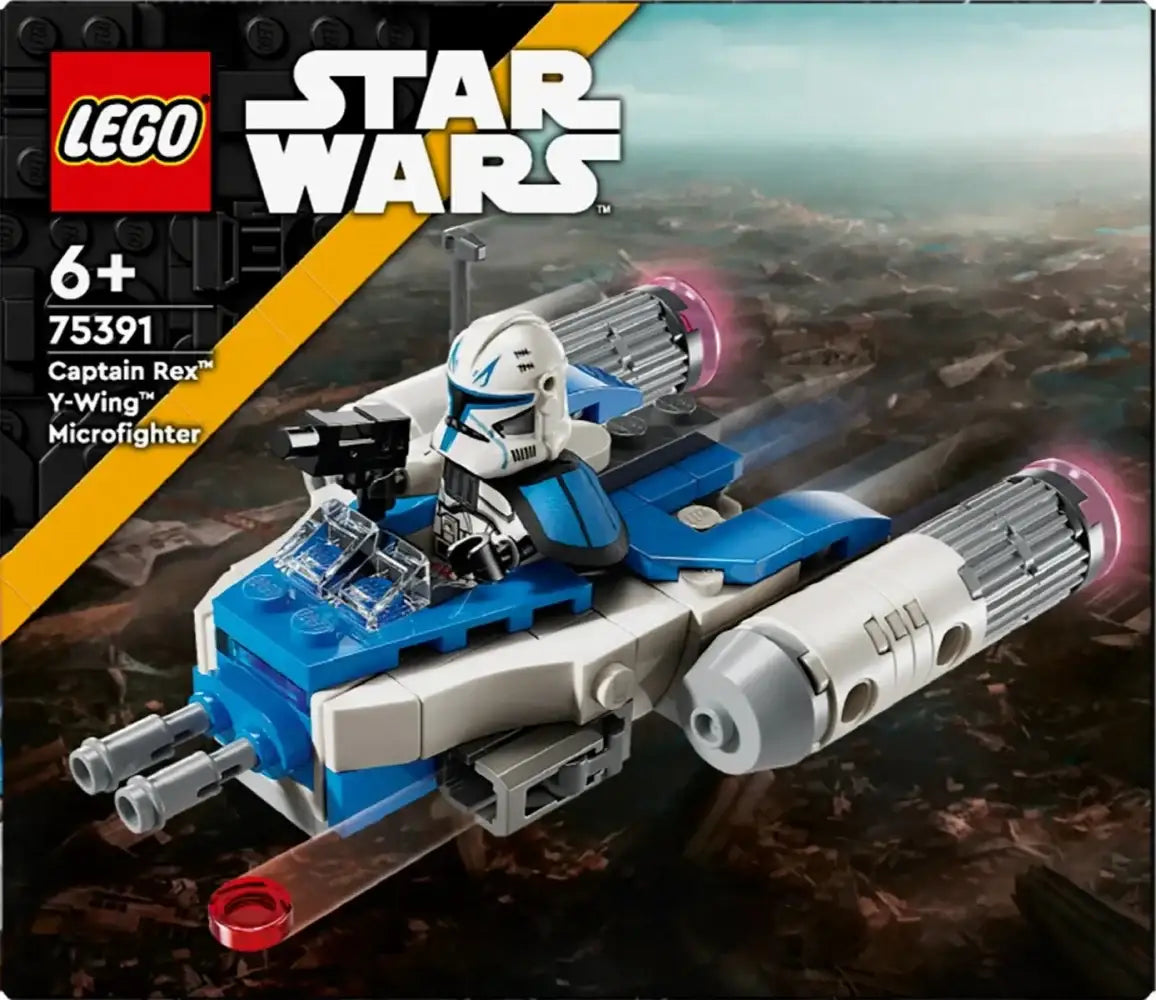 LEGO Klocki Star Wars 75391 mikromyśliwiec Y-Wing - zabawki-dla-dziewczynki