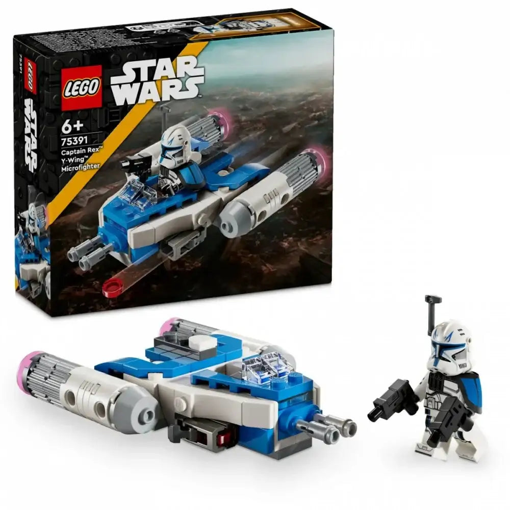 LEGO 75391 Star Wars Y-Wing mikromyśliwiec Rex - zabawki-dla-dziewczynki