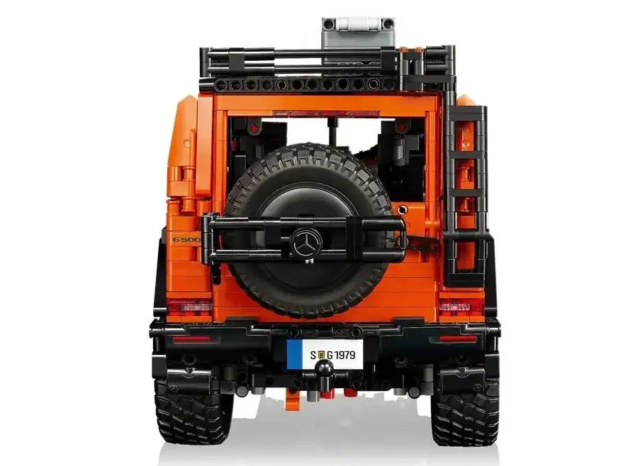 model LEGO pomarańczowego samochodu terenowego Mercedes, zabawka kreatywna dla dzieci - zabawki-dla-dziewczynki