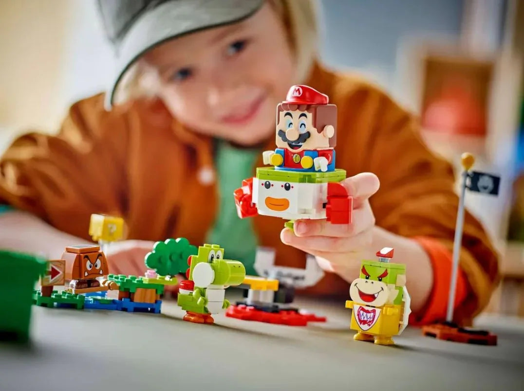 Klocki Super Mario 71439 Przygody z interaktywna figurką LEGO Mario - zabawki-dla-dziewczynki