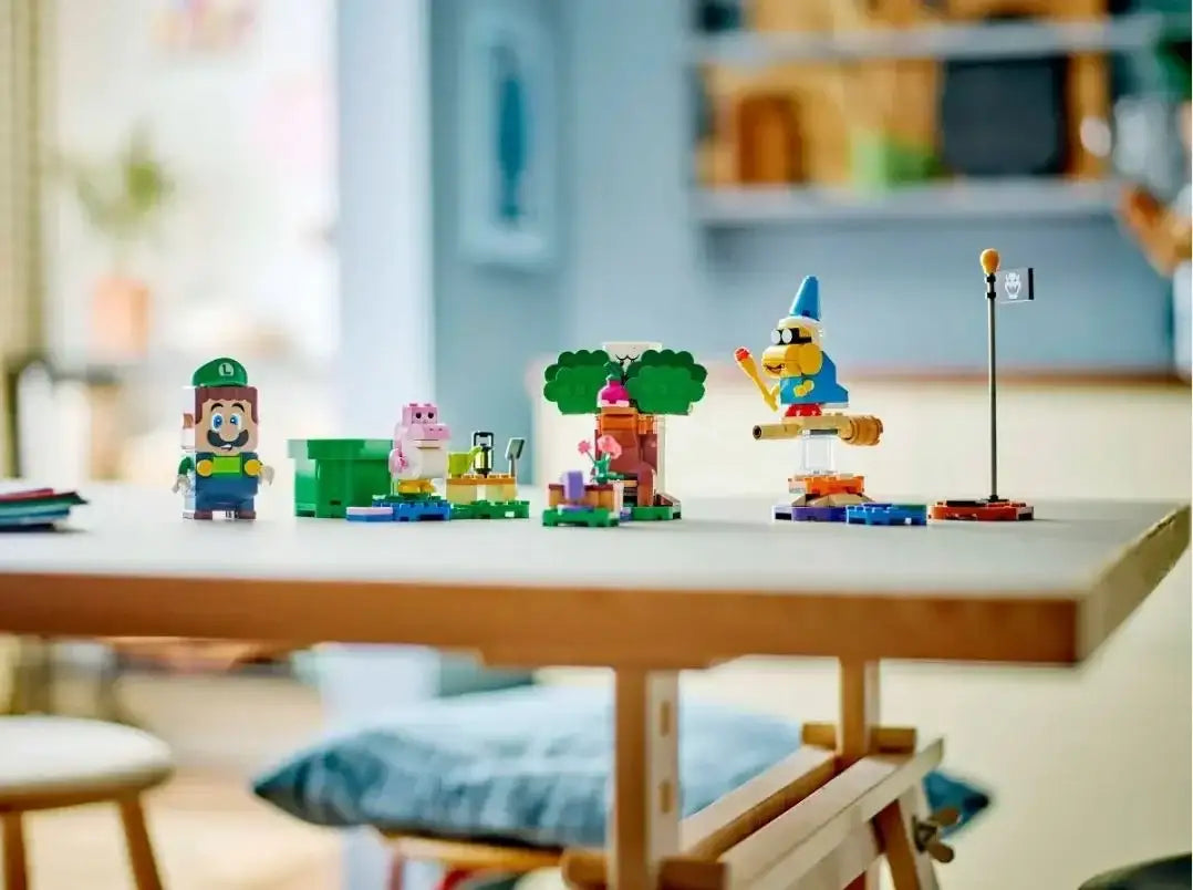 LEGO Super Mario 71440 przygody z figurką LEGO Luigi do budowania i zabawy - zabawki-dla-dziewczynki