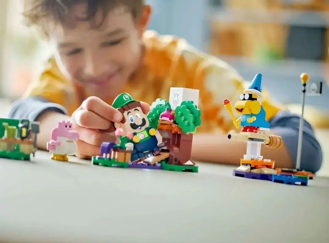 Zabawka LEGO Super Mario 71440 LEGO Luigi interaktywna zabawa dla dzieci - zabawki-dla-dziewczynki
