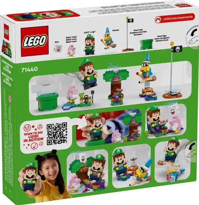 LEGO Super Mario 71440 Luigi interaktywny zestaw kreatywna zabawa dla dzieci - zabawki-dla-dziewczynki
