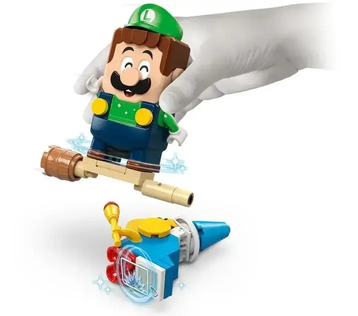 LEGO 71440 Super Mario przygody z figurką LEGO Luigi zestaw klocków - zabawki-dla-dziewczynki