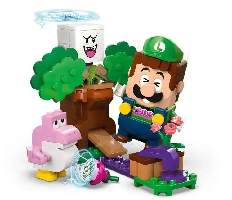 Zestaw LEGO Super Mario 71440 figurka LEGO Luigi do zabawy i budowania- zabawki-dla-dziewczynki