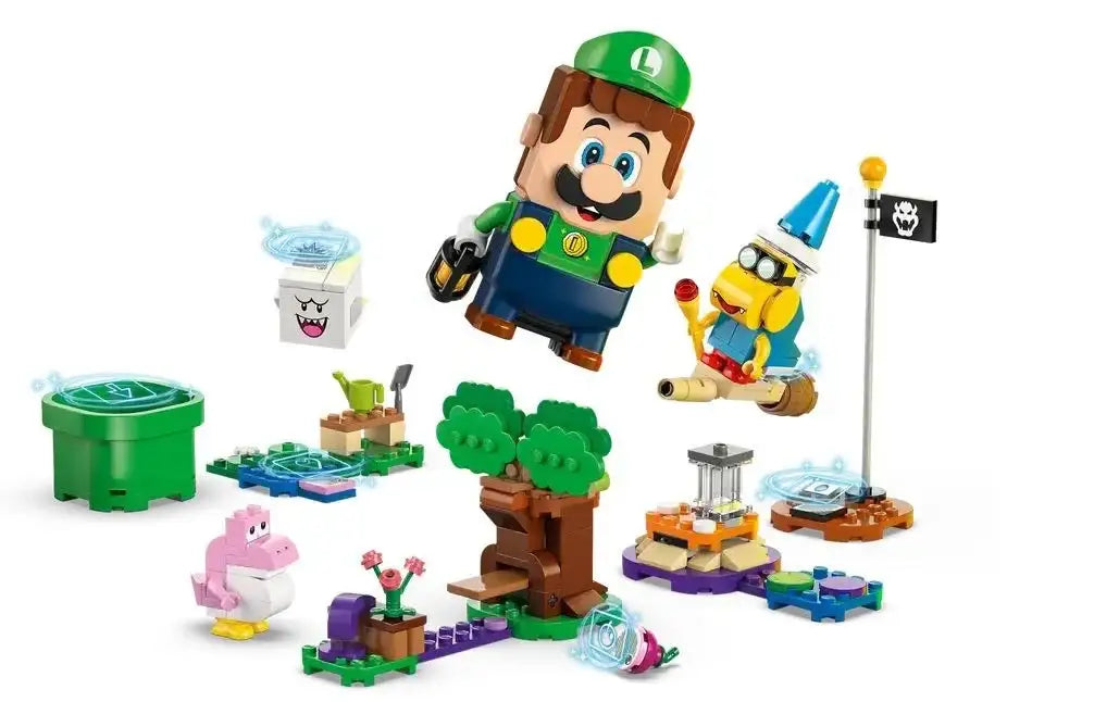 LEGO 71440 Super Mario Luigi interaktywna zabawa i budowanie klocków - zabawki-dla-dziewczynki