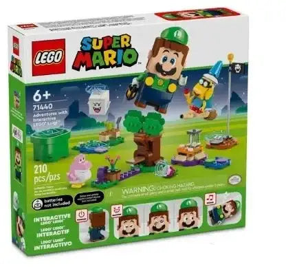 LEGO 71440 Super Mario interaktywna figurka LEGO Luigi zestaw konstrukcyjny - zabawki-dla-dziewczynki