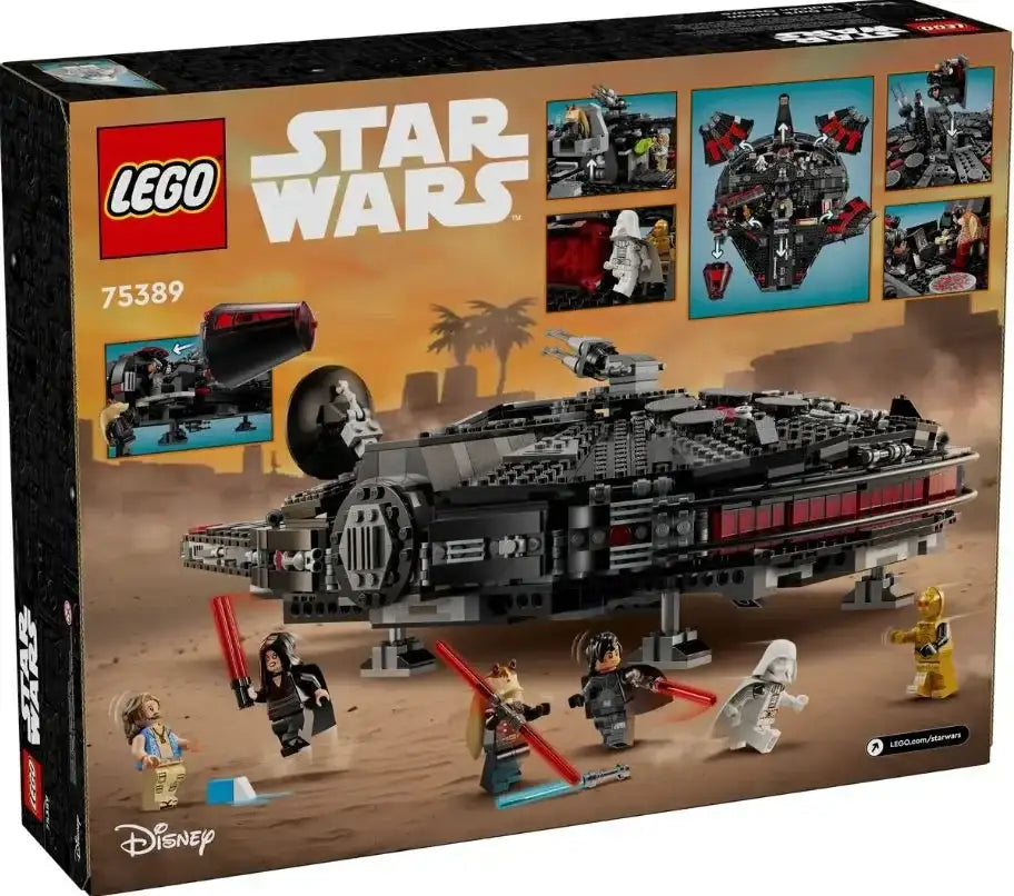 Zestaw LEGO Star Wars 75389, zabawka kreatywna dla dzieci, statek z minifigurkami na tle pustyni - zabawki-dla-dziewczynki
