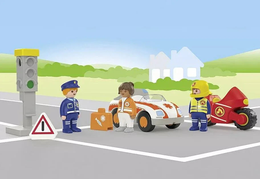 Zestaw z figurkami Junior 71692 Bohaterowie dnia codziennego - zabawki-dla-dziewczynki