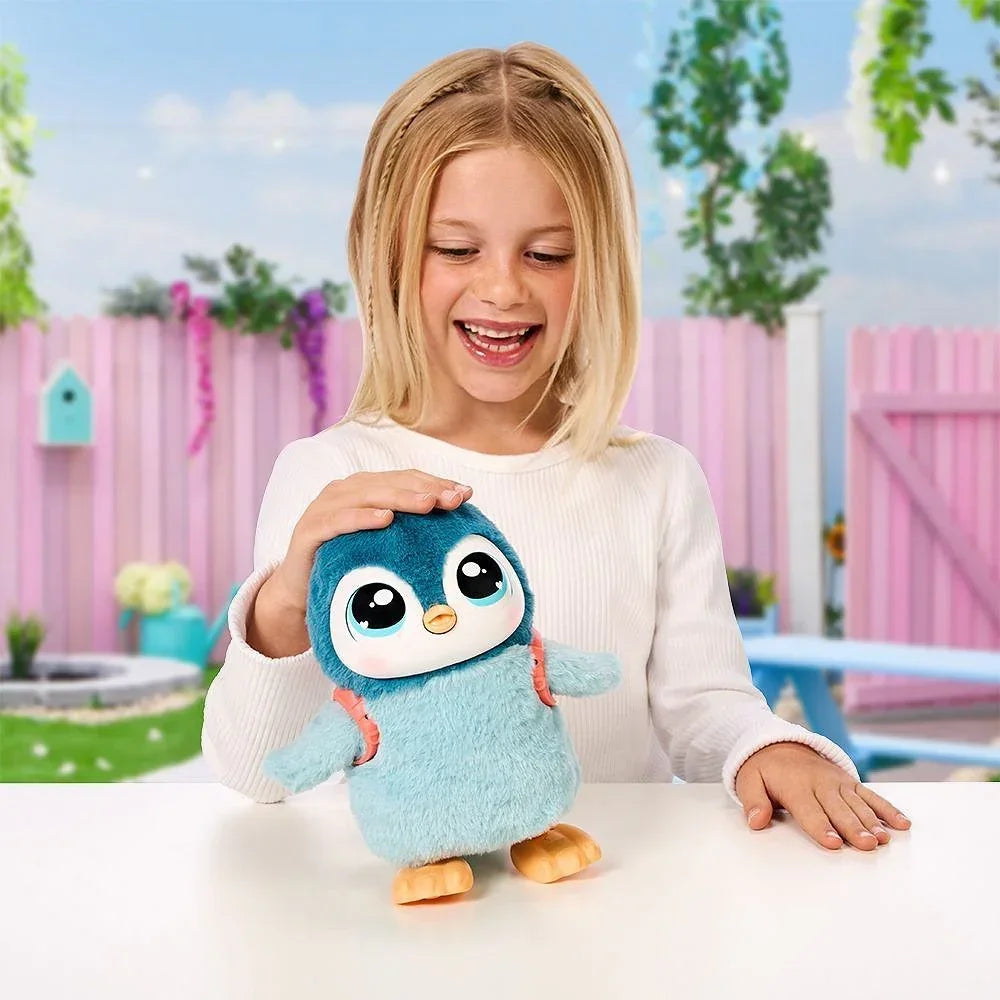 Cobi Little Live Pets Chodzący pingwinek kolorowa interaktywna maskotka - zabawki-dla-dziewczynki