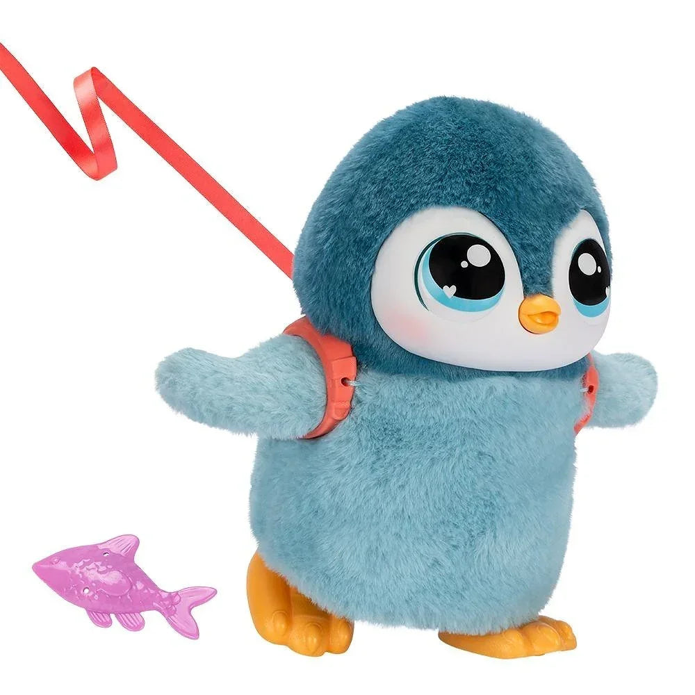 Interaktywny pingwinek Cobi Little Live Pets realistyczna maskotka - zabawki-dla-dziewczynki