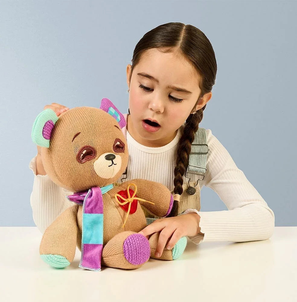 Cobi Thready Bear Miś Guziczek kolorowa maskotka rozwijająca wyobraźnię - zabawki-dla-dziewczynki