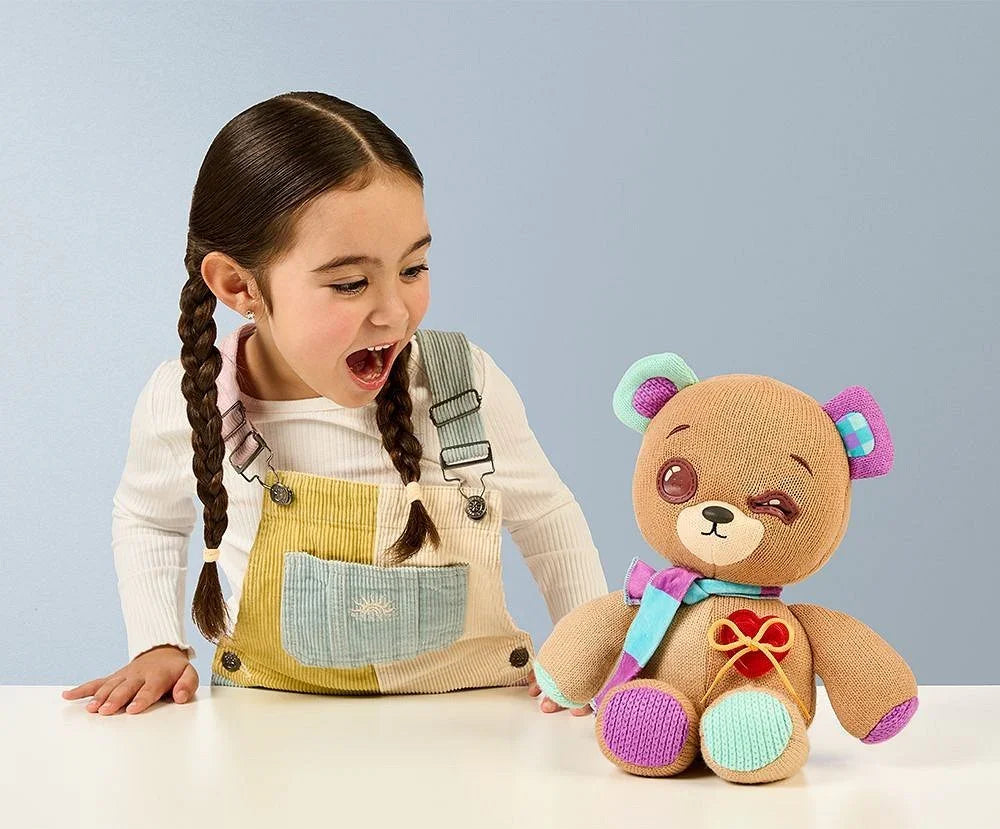 Interaktywna maskotka Cobi Thready Bear Miś Guziczek do zabawy - zabawki-dla-dziewczynki