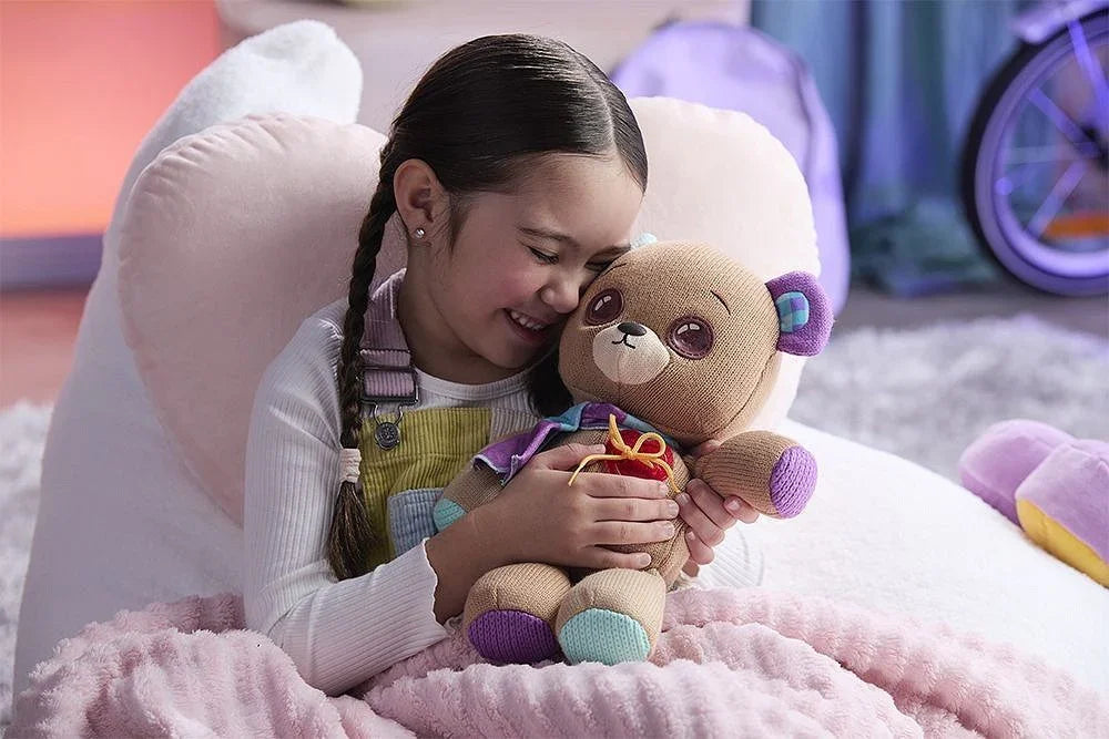 Miś Guziczek Thready Bear Cobi zabawka interaktywna rozwijająca wyobraźnię - zabawki-dla-dziewczynki