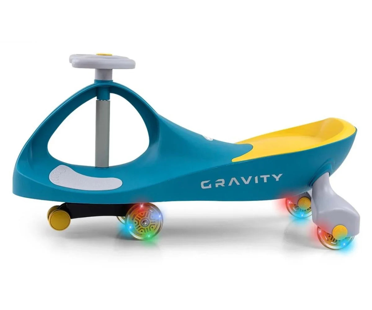 Jeździk Gravity z świecącymi kołami LED