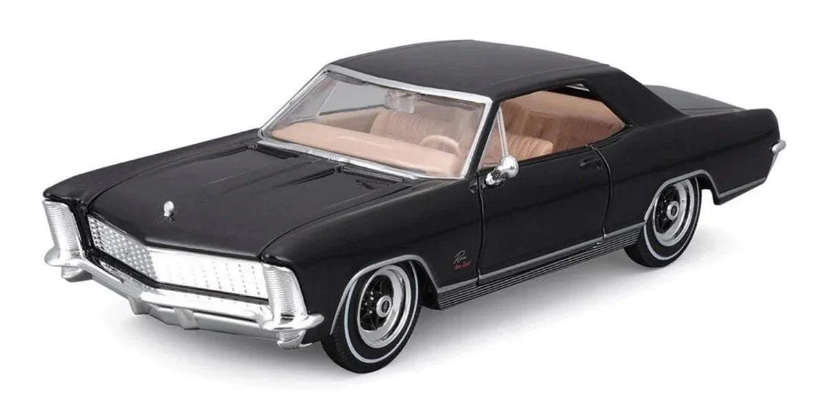 Model kompozytowy Buick Riviera 1965 1/26 czarny - zabawki-dla-dziewczynki