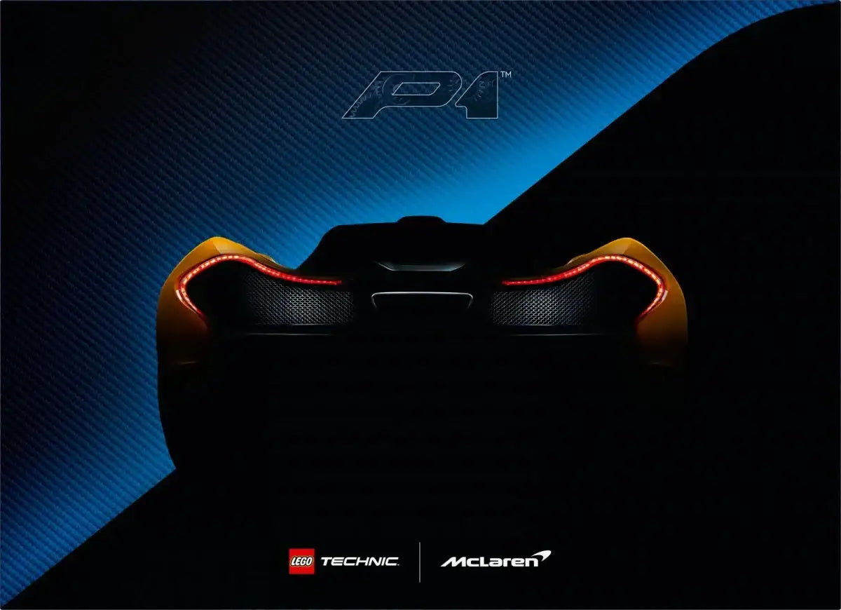 LEGO Technic 42172 McLaren P1 alt build McLaren Senna supercar  - zabawki-dla-dziewczynki