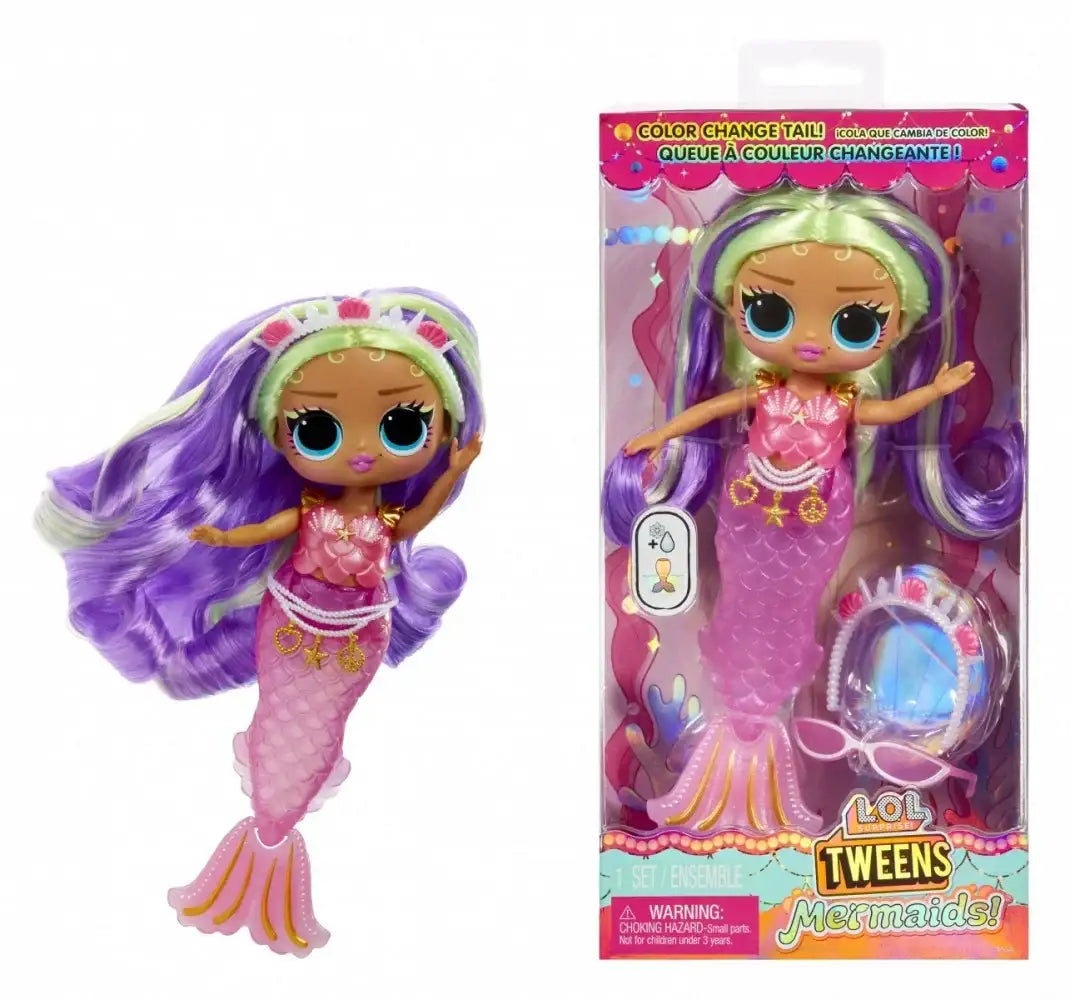 lalka L.O.L. Surprise Tweens Mermaid Cleo Cove MGA - zabawki-dla-dziewczynki