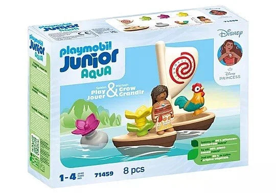 1-Zestaw z figurkami Junior Disney 71459 Katamaran Vaiany 1