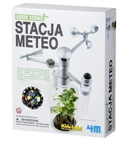 naukowa zabawka 4m Stacja Meteo - zabawki-dla-dziewczynki