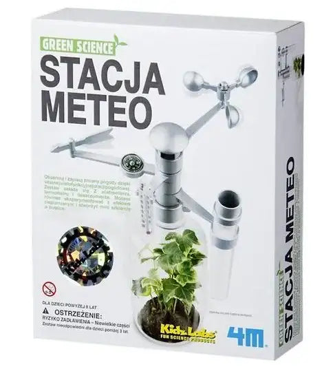naukowa zabawka 4m Stacja Meteo - zabawki-dla-dziewczynki